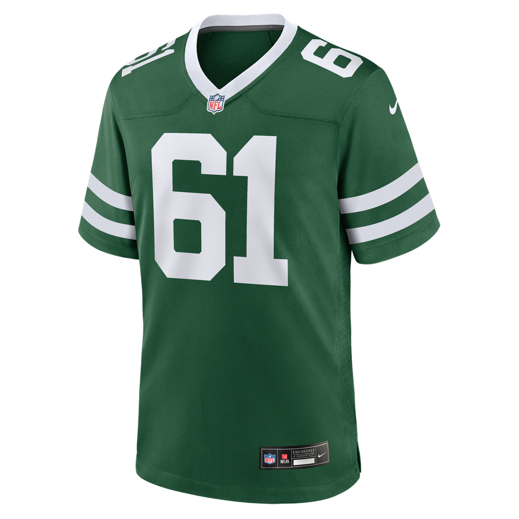 New York Jets Max Mitchell Nike Legacy Green Game Jersey