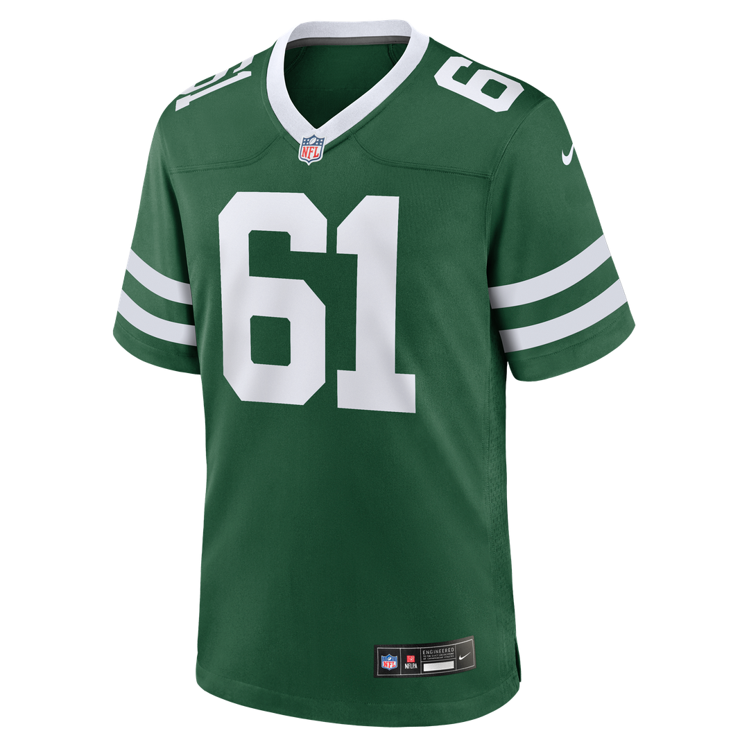 New York Jets Max Mitchell Nike Legacy Green Game Jersey