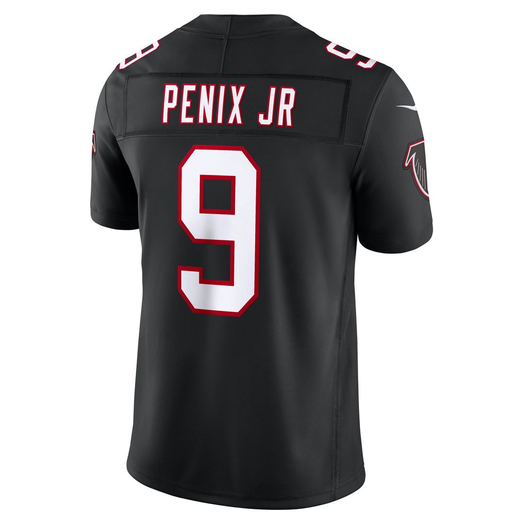 Atlanta Falcons Michael Penix Jr. Nike Red Team Vapor FUSE Stitched Limited Jersey