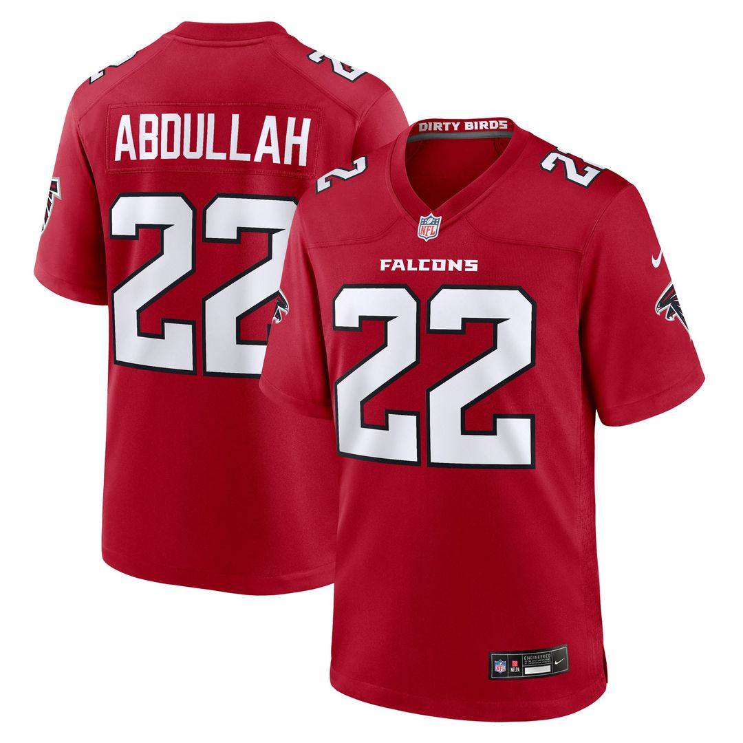 Atlanta Falcons Yasir Abdullah Nike Red Game Jersey