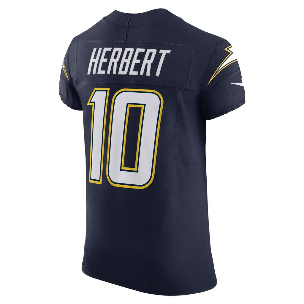 Los Angeles Chargers Justin Herbert Nike Navy Alternate Vapor FUSE Elite Jersey