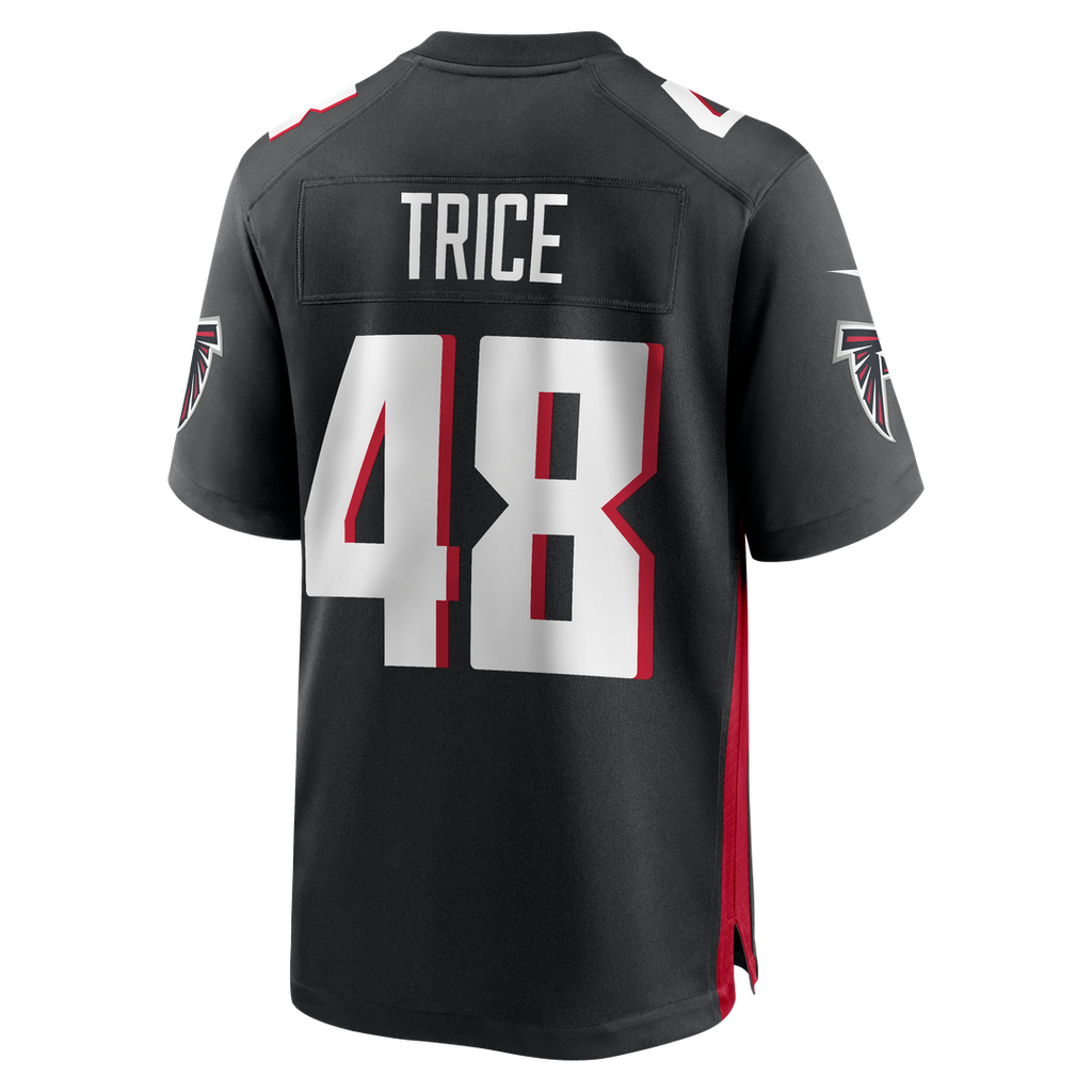 Atlanta Falcons Bralen Trice Nike Black Game Jersey