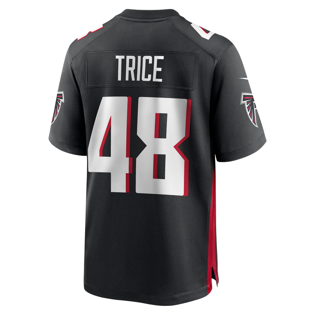 Atlanta Falcons Bralen Trice Nike Black Game Jersey
