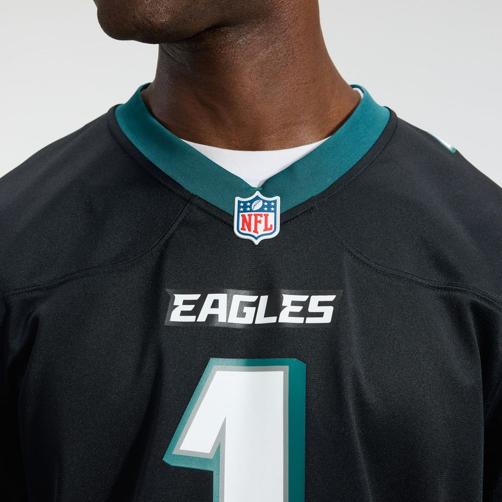 Philadelphia Eagles Jalen Hurts Nike Midnight Green Game Jersey