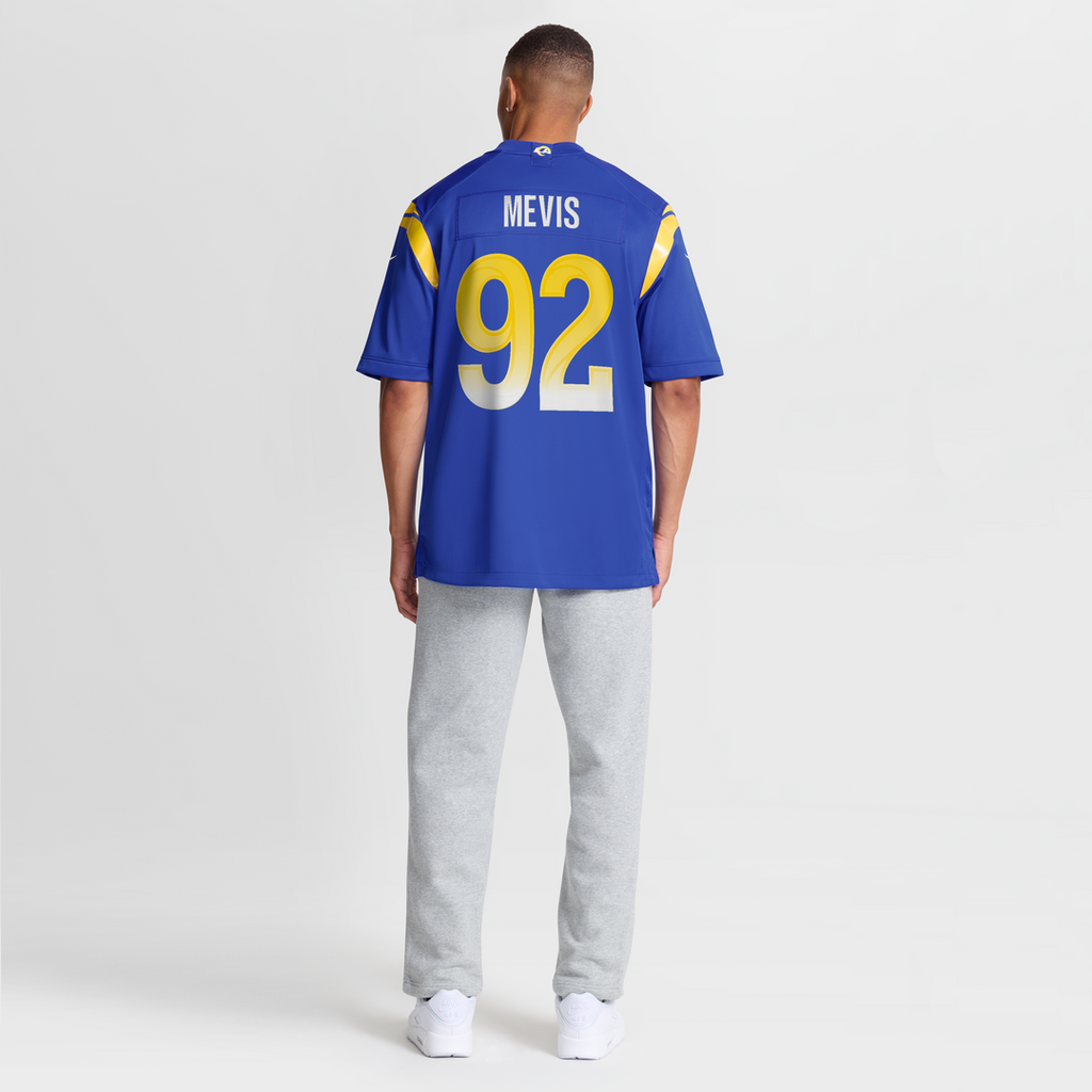 Los Angeles Rams Harrison Mevis Nike Royal Game Jersey