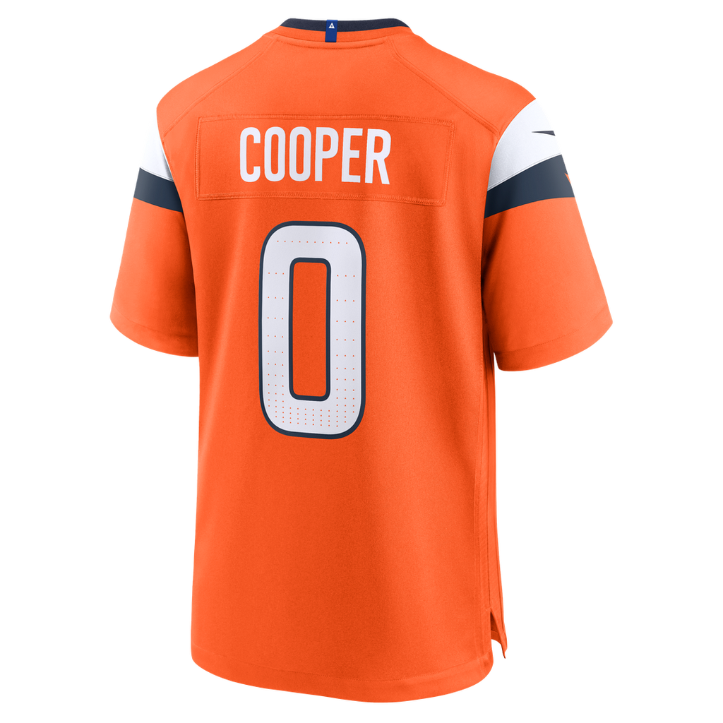 Denver Broncos Jonathon Cooper Nike Orange Game Jersey