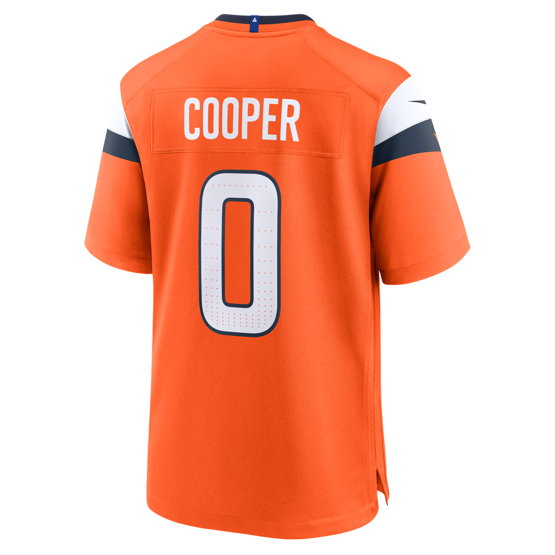 Denver Broncos Jonathon Cooper Nike Orange Game Jersey