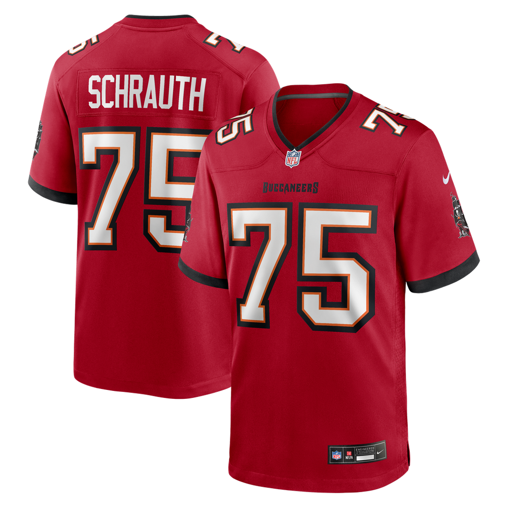 Tampa Bay Buccaneers Billy Schrauth Nike Red Game Jersey