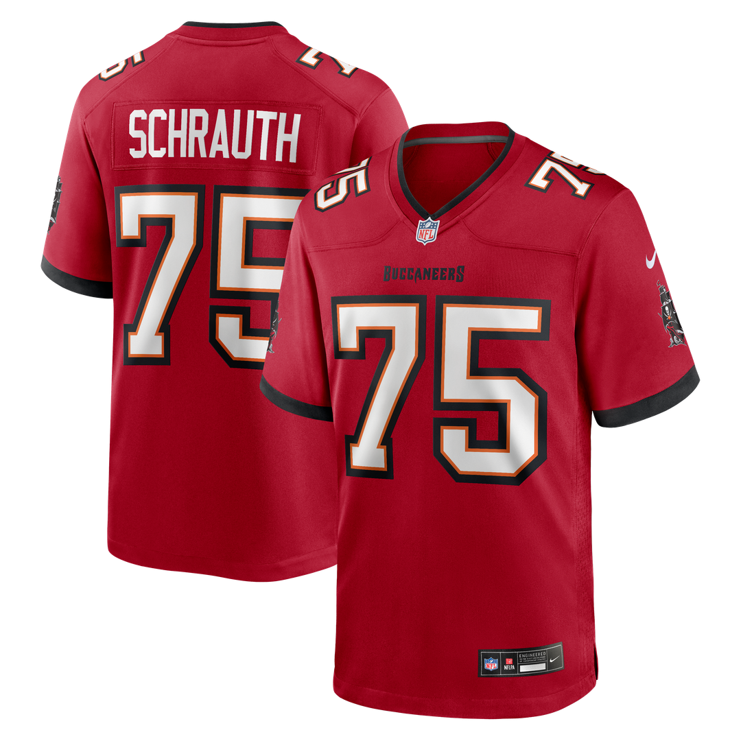 Tampa Bay Buccaneers Billy Schrauth Nike Red Game Jersey
