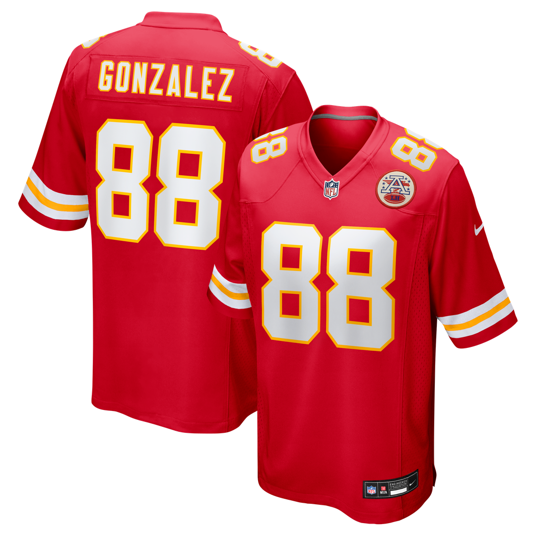 Kansas City Chiefs Tony Gonzalez Nike Red Retired Player Game Jersey