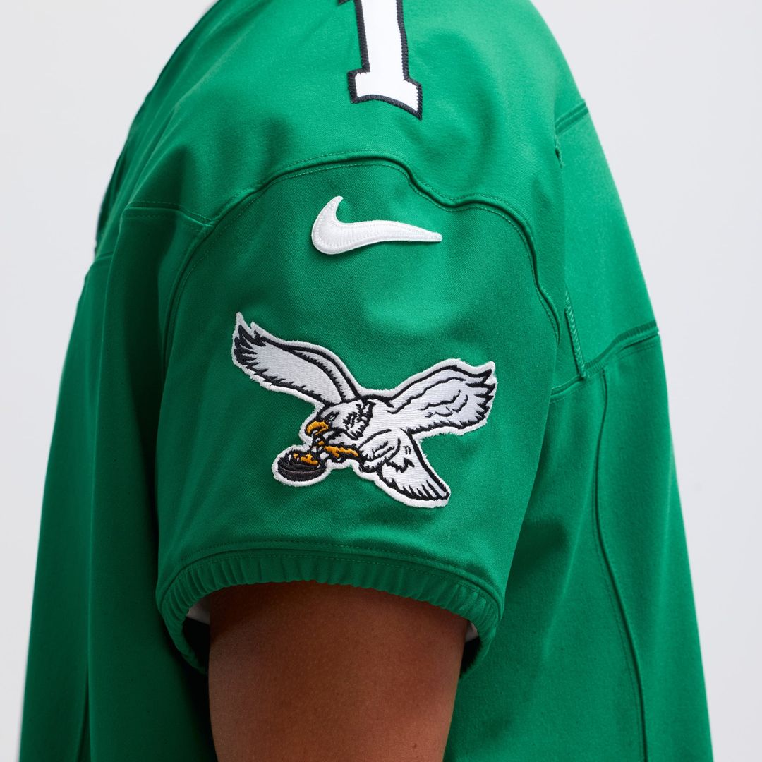 Philadelphia Eagles Jalen Hurts Nike Kelly Green Alternate Vapor FUSE Elite Jersey