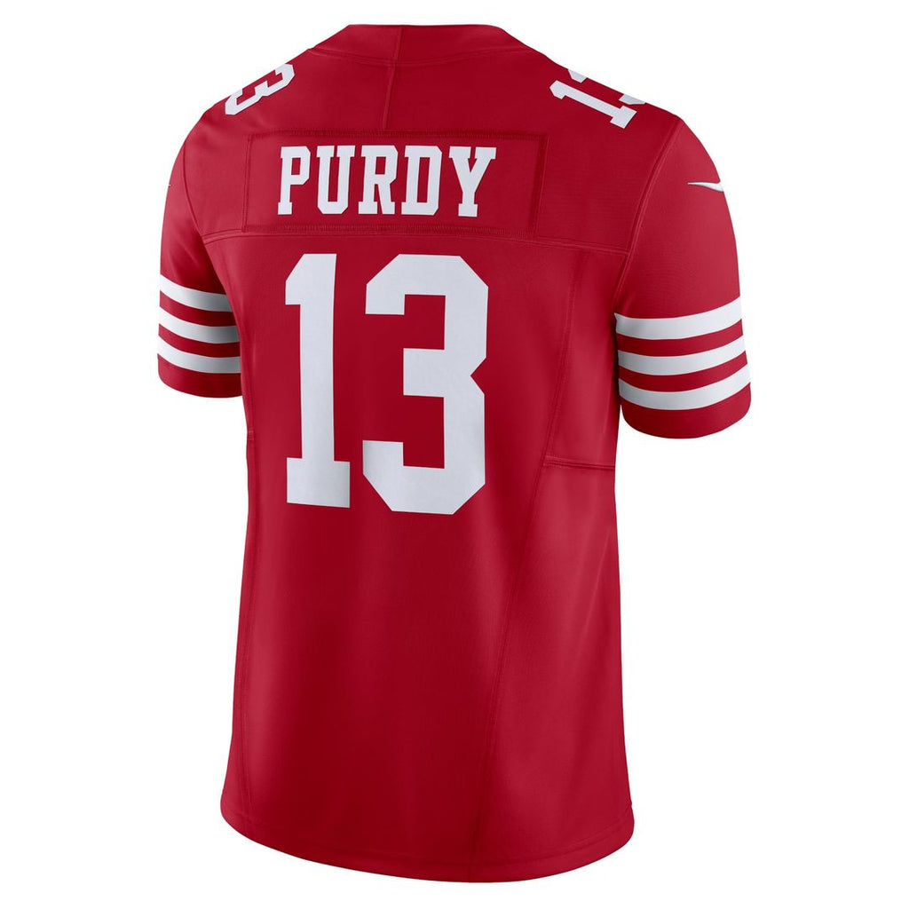 San Francisco 49ers Brock Purdy Nike Scarlet Vapor FUSE Limited Jersey