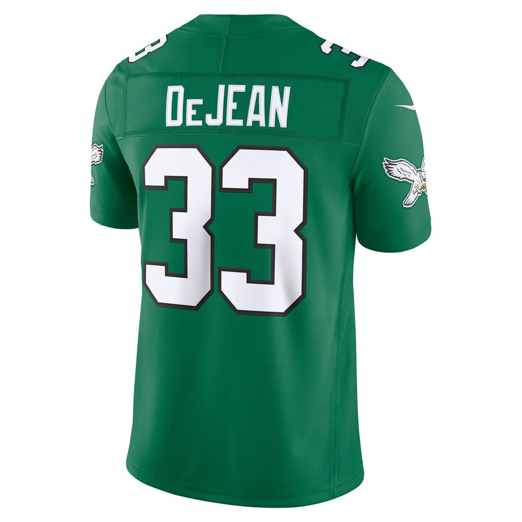 Philadelphia Eagles Cooper DeJean Nike Black Alternate Vapor FUSE Stitched Limited Jersey