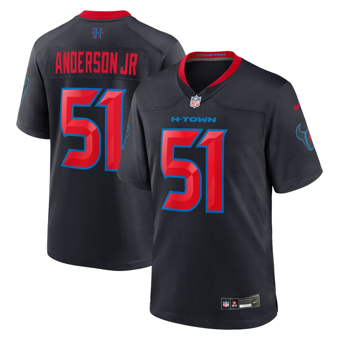 Houston Texans Will Anderson Jr. Nike Red Alternate Game Jersey