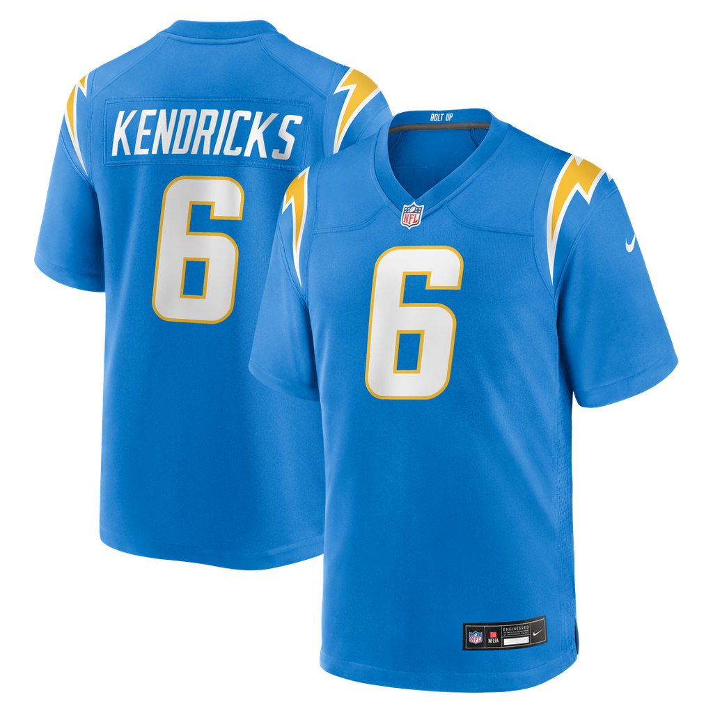 Los Angeles Chargers Eric Kendricks Nike Powder Blue Game Jersey