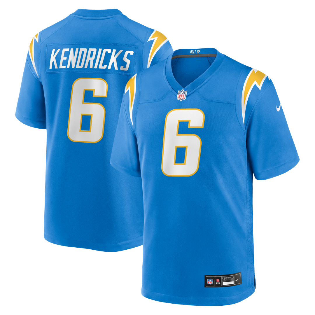 Los Angeles Chargers Eric Kendricks Nike Powder Blue Game Jersey