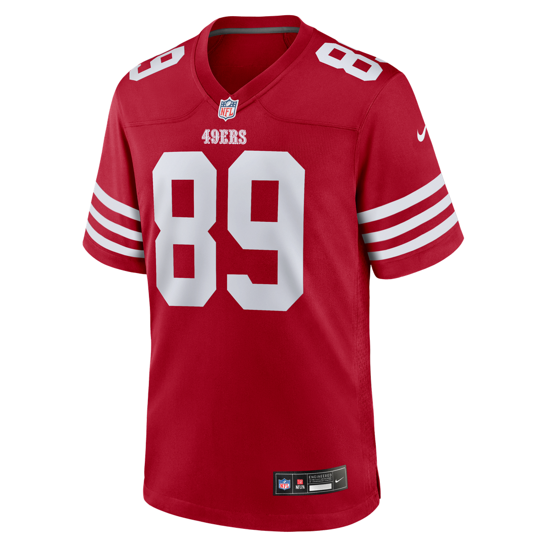 San Francisco 49ers Luke Farrell Nike Scarlet Game Jersey