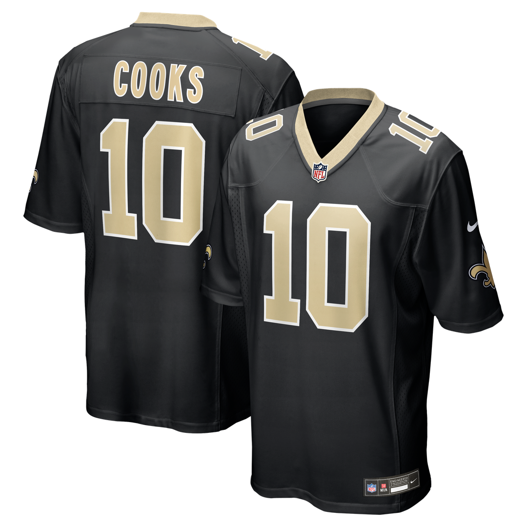 New Orleans Saints Brandin Cooks Nike Black Game Jersey