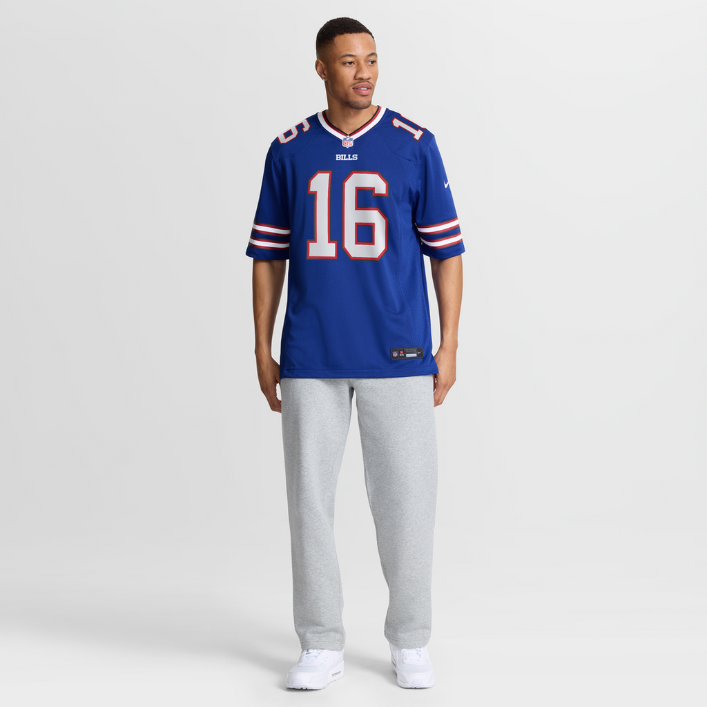 Buffalo Bills Tyler Bass Nike Royal Game Jersey