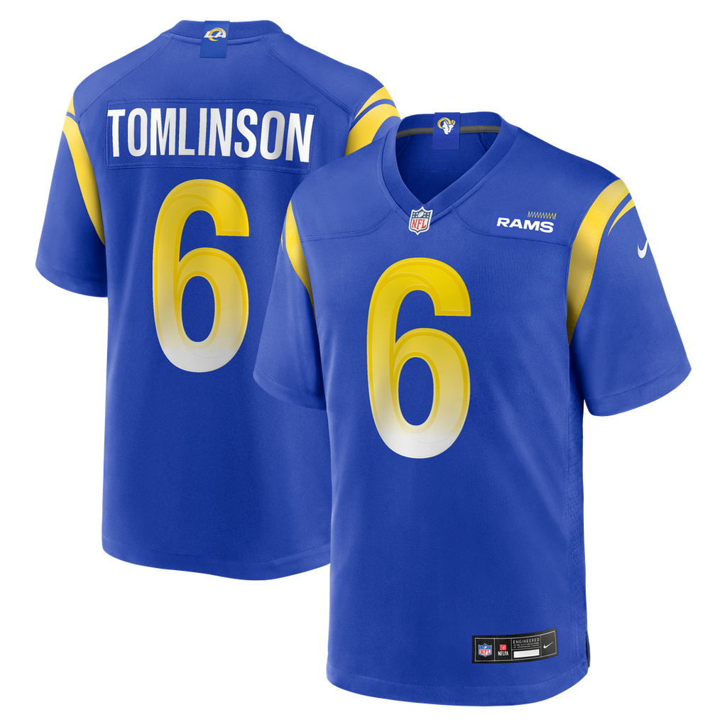 Los Angeles Rams Tre'Vius Hodges - Tomlinson Nike Royal Game Jersey