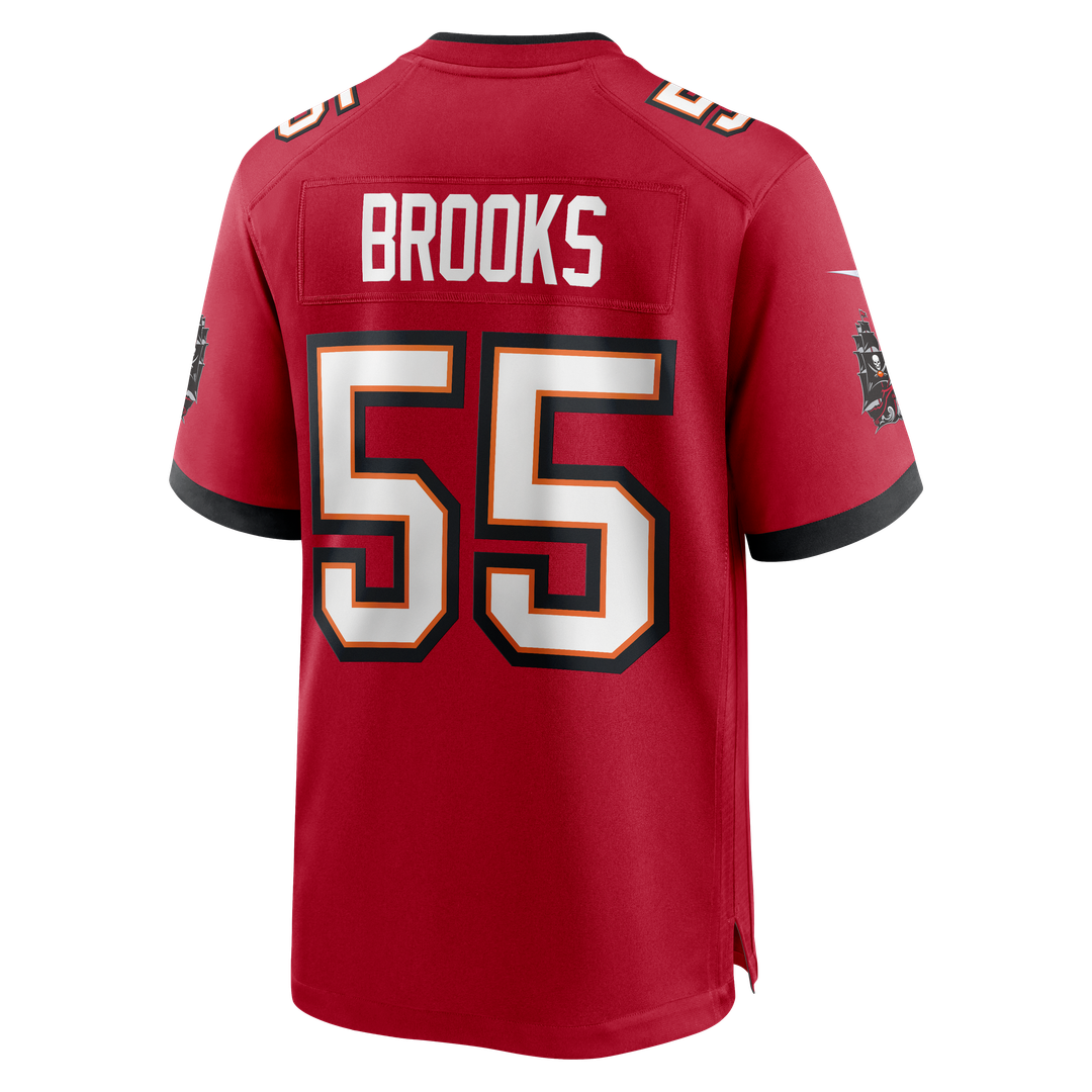 Tampa Bay Buccaneers Derrick Brooks Nike Red Retired Player Game Jersey