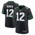 New York Jets Joe Namath Nike Legacy Black Alternate Retired Game Jersey