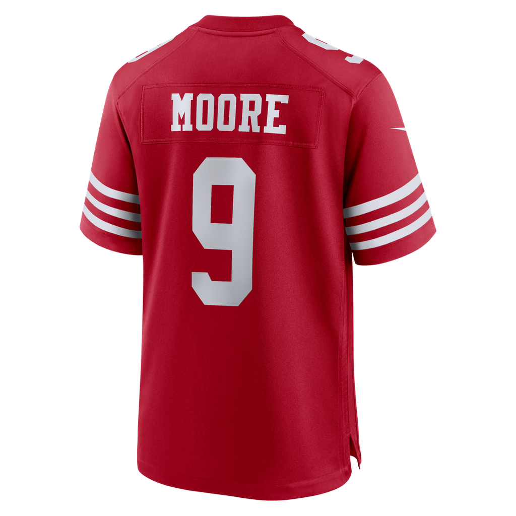 San Francisco 49ers Skyy Moore Nike Scarlet Game Jersey