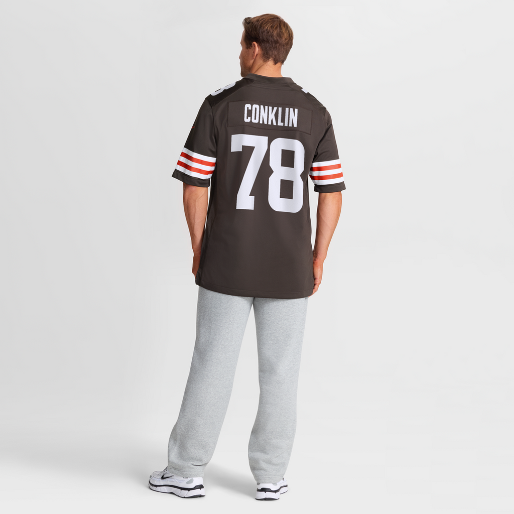 Cleveland Browns Jack Conklin Nike Brown Game Jersey