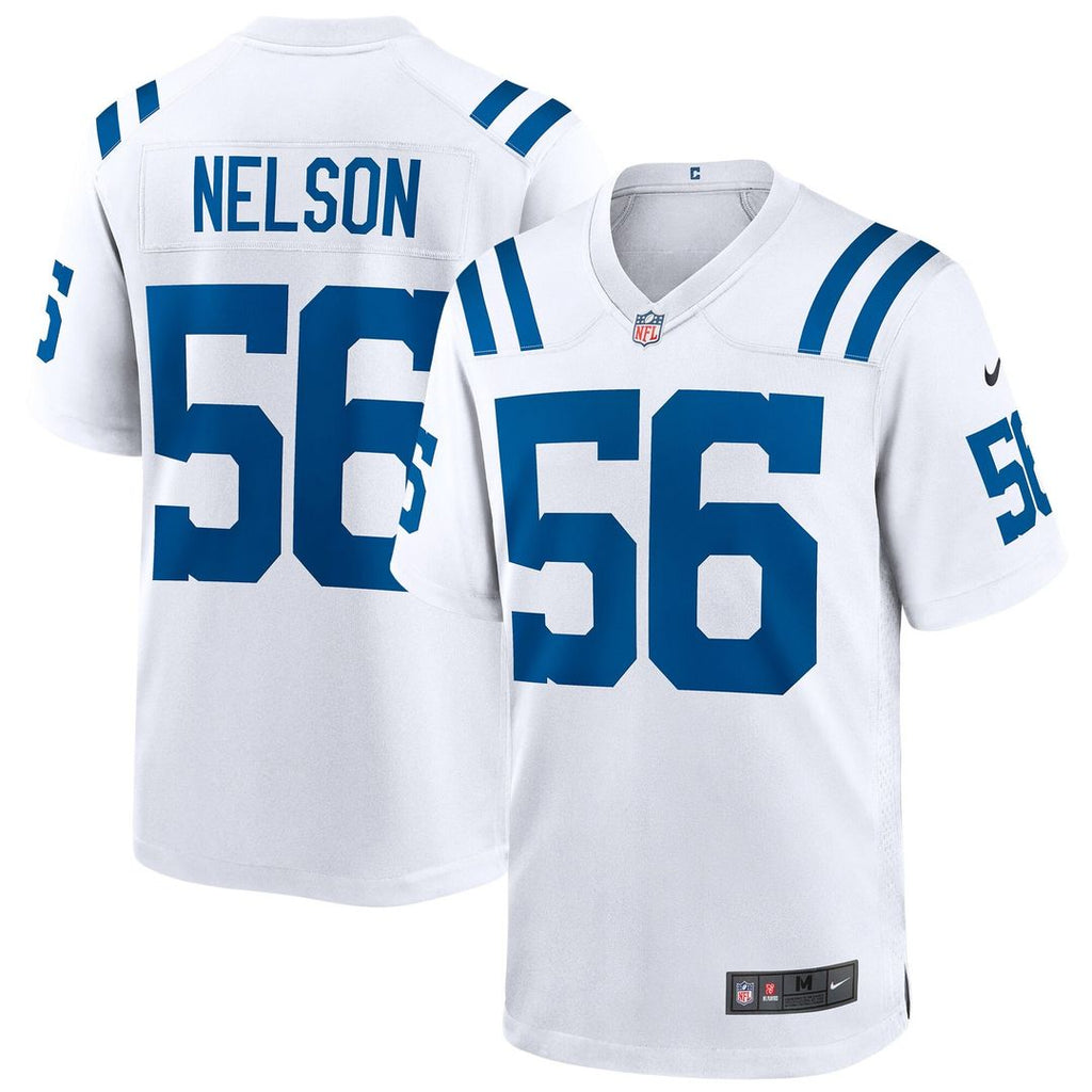 Indianapolis Colts Quenton Nelson Nike White Game Jersey