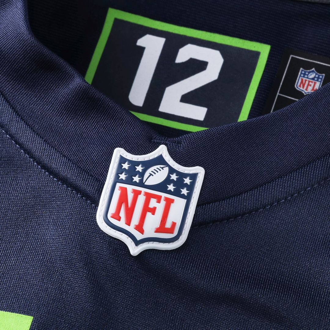 Seattle Seahawks Nike White Custom Jersey