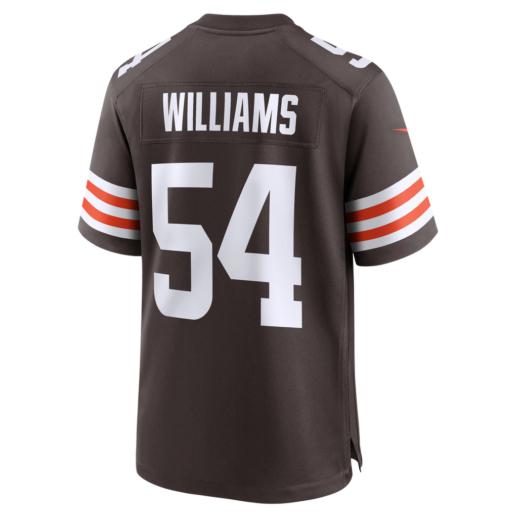 Cleveland Browns Sam Williams Nike Brown Game Jersey
