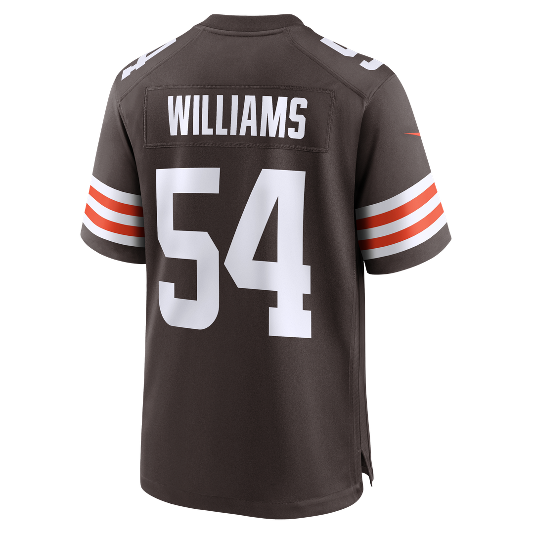 Cleveland Browns Sam Williams Nike Brown Game Jersey