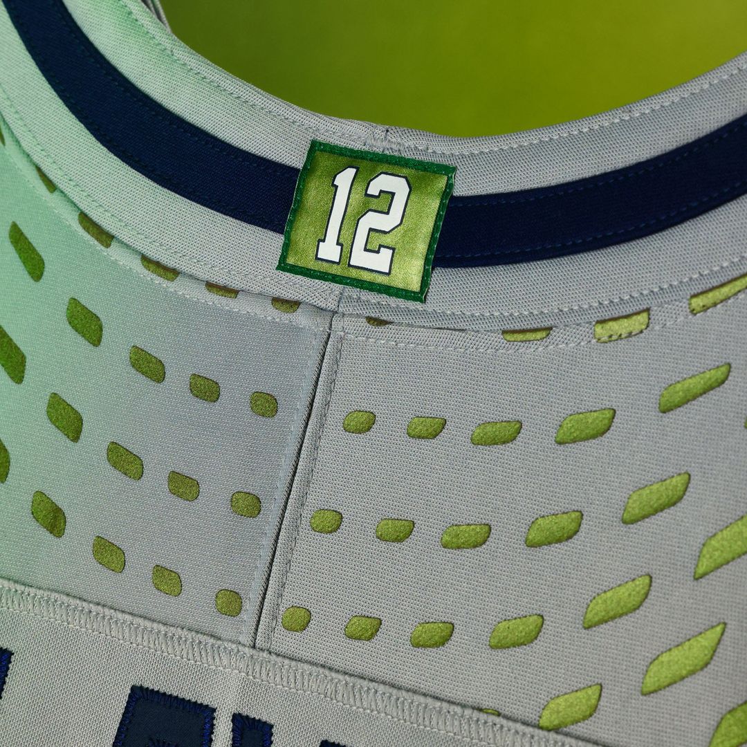 Seattle Seahawks Jaxon Smith - Njigba Nike Gray Rivalries Collection Stitched Limited Jersey
