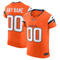 Denver Broncos Nike Orange Team Vapor FUSE Elite Custom Jersey