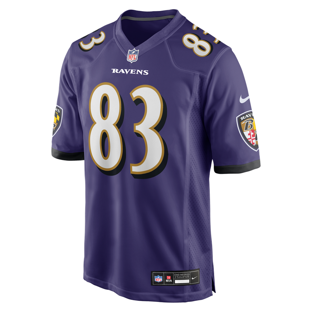 Baltimore Ravens LaJohntay Wester Nike Purple Game Jersey