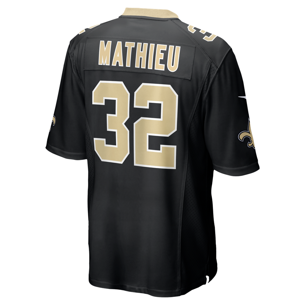 New Orleans Saints Tyrann Mathieu Nike Gold Gameday Golds Alternate Game Jersey