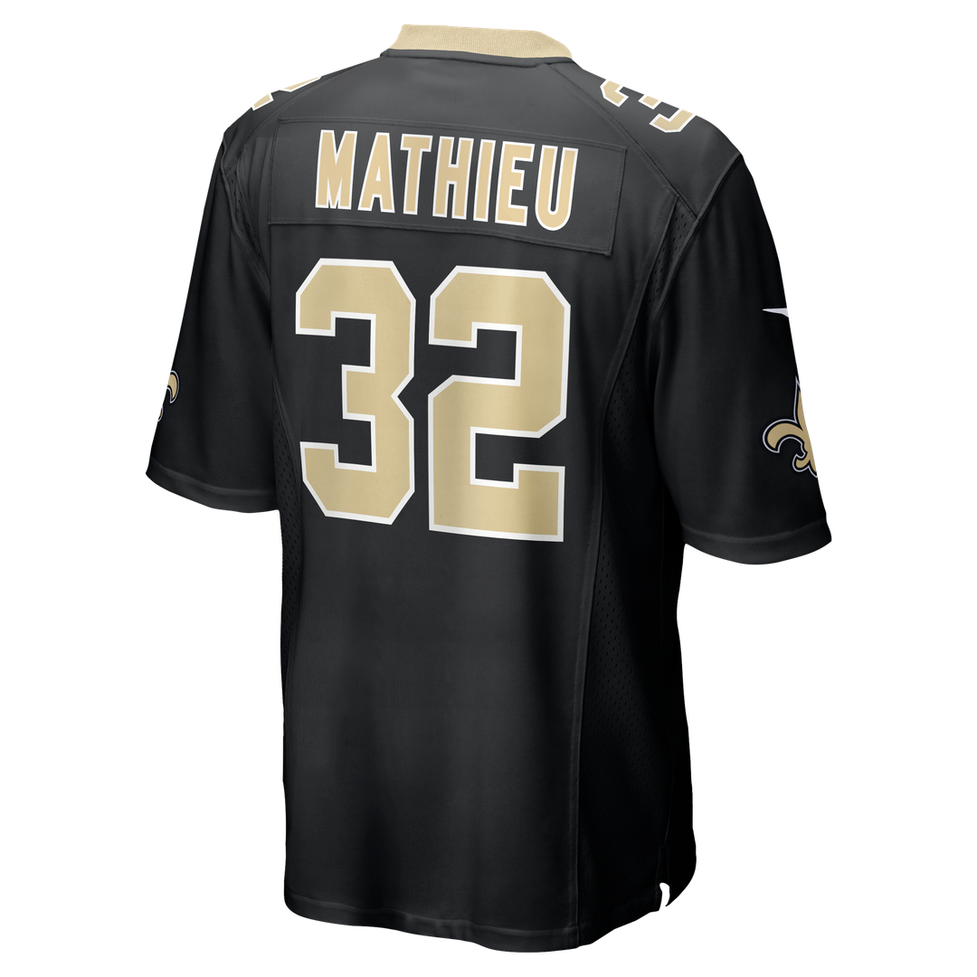 New Orleans Saints Tyrann Mathieu Nike Gold Gameday Golds Alternate Game Jersey