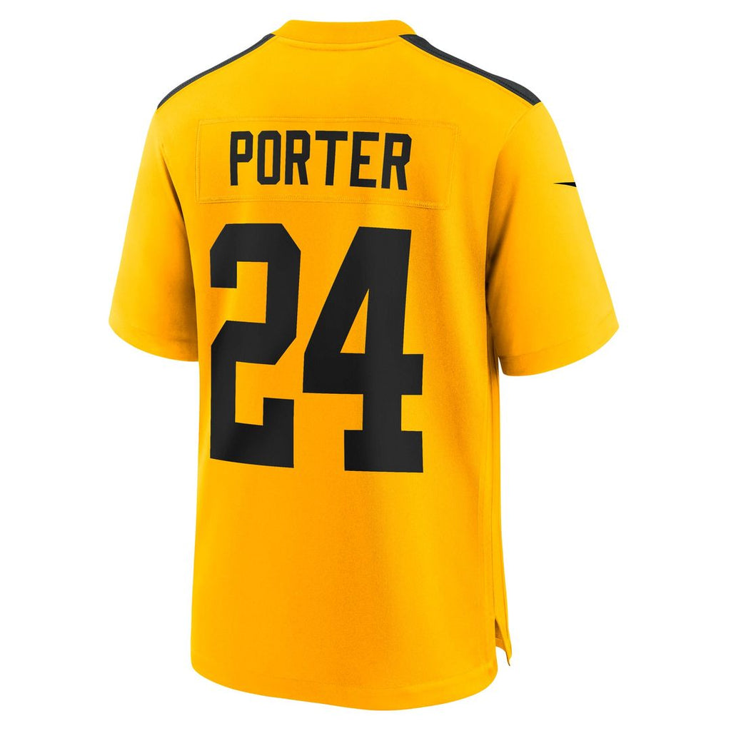 Pittsburgh Steelers Joey Porter Jr. Nike Black Game Jersey