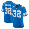 Detroit Lions Brian Branch Nike Blue Game Jersey