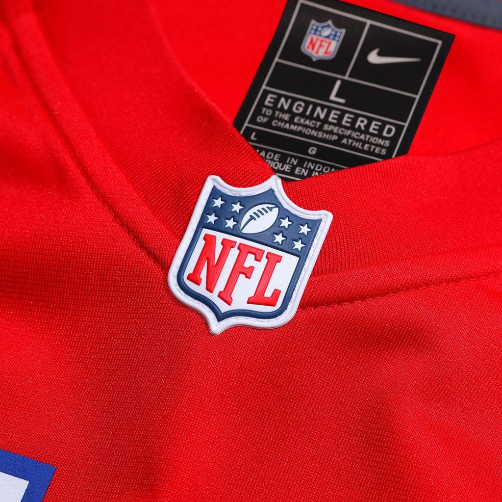 New England Patriots Rob Gronkowski Nike Red Alternate Retired Game Jersey