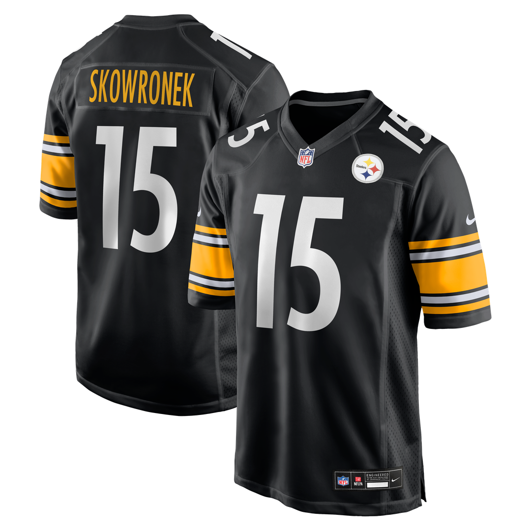 Pittsburgh Steelers Ben Skowronek Nike Black Game Jersey