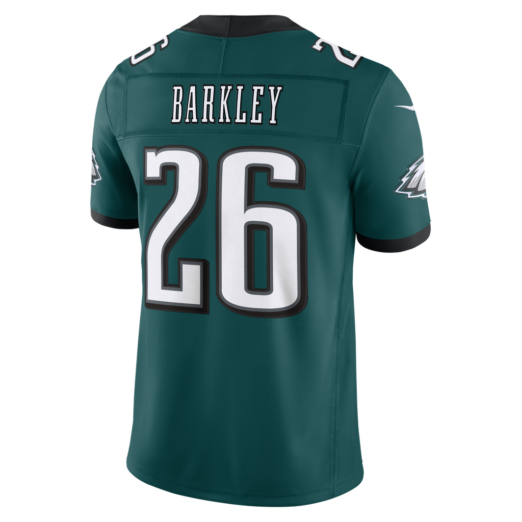 Philadelphia Eagles Saquon Barkley Nike Kelly Green Alternate Vapor FUSE Stitched Limited Jersey