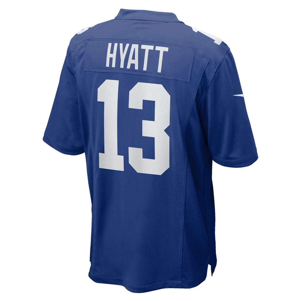 New York Giants Jalin Hyatt Nike Royal Game Jersey
