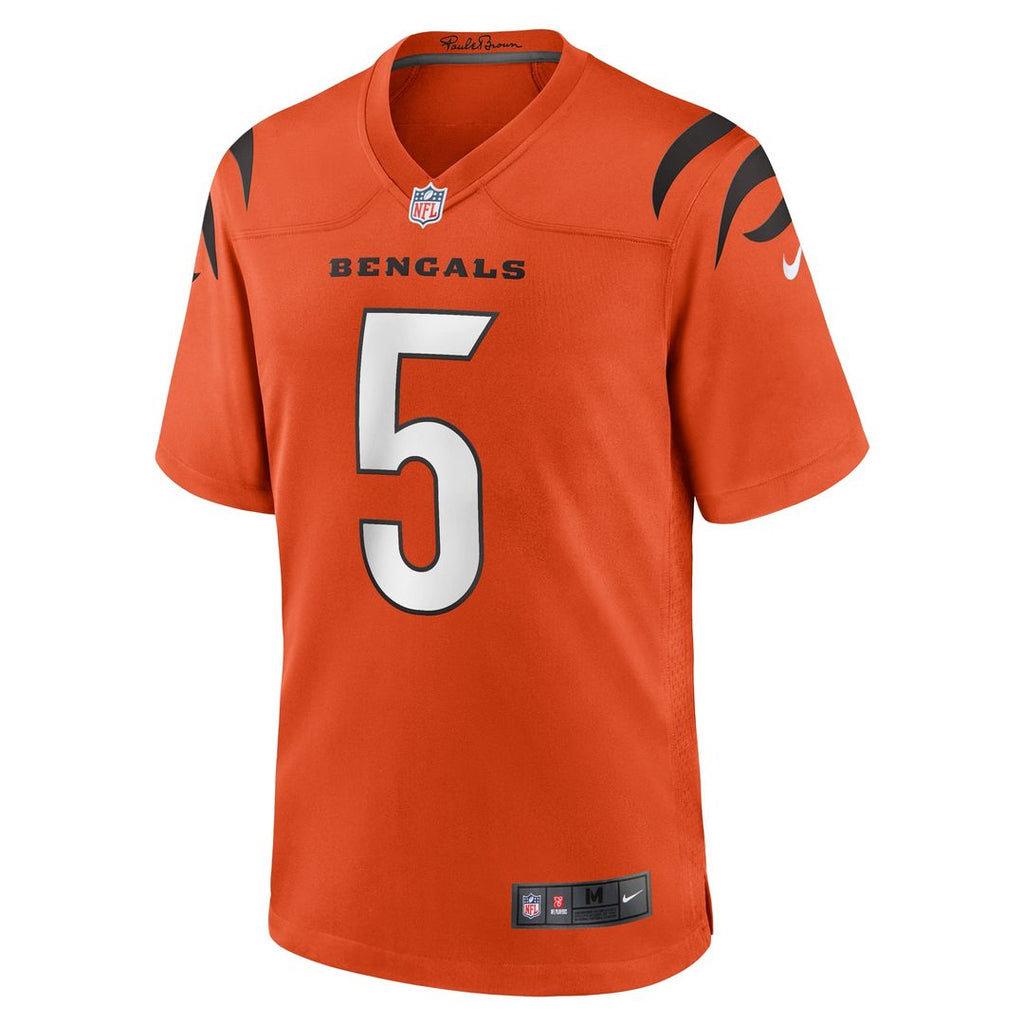 Cincinnati Bengals Tee Higgins Nike Black Game Jersey