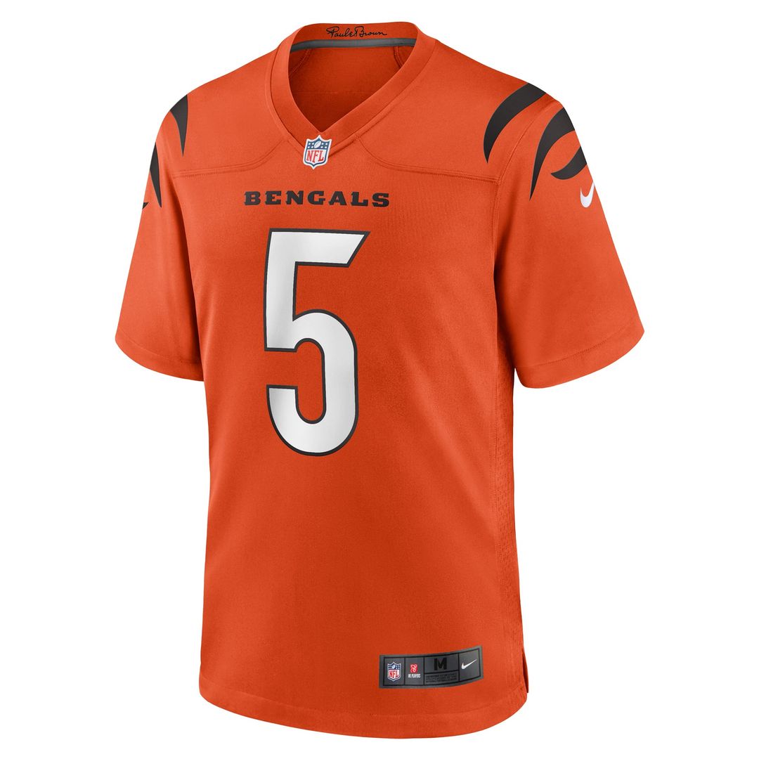 Cincinnati Bengals Tee Higgins Nike Black Game Jersey