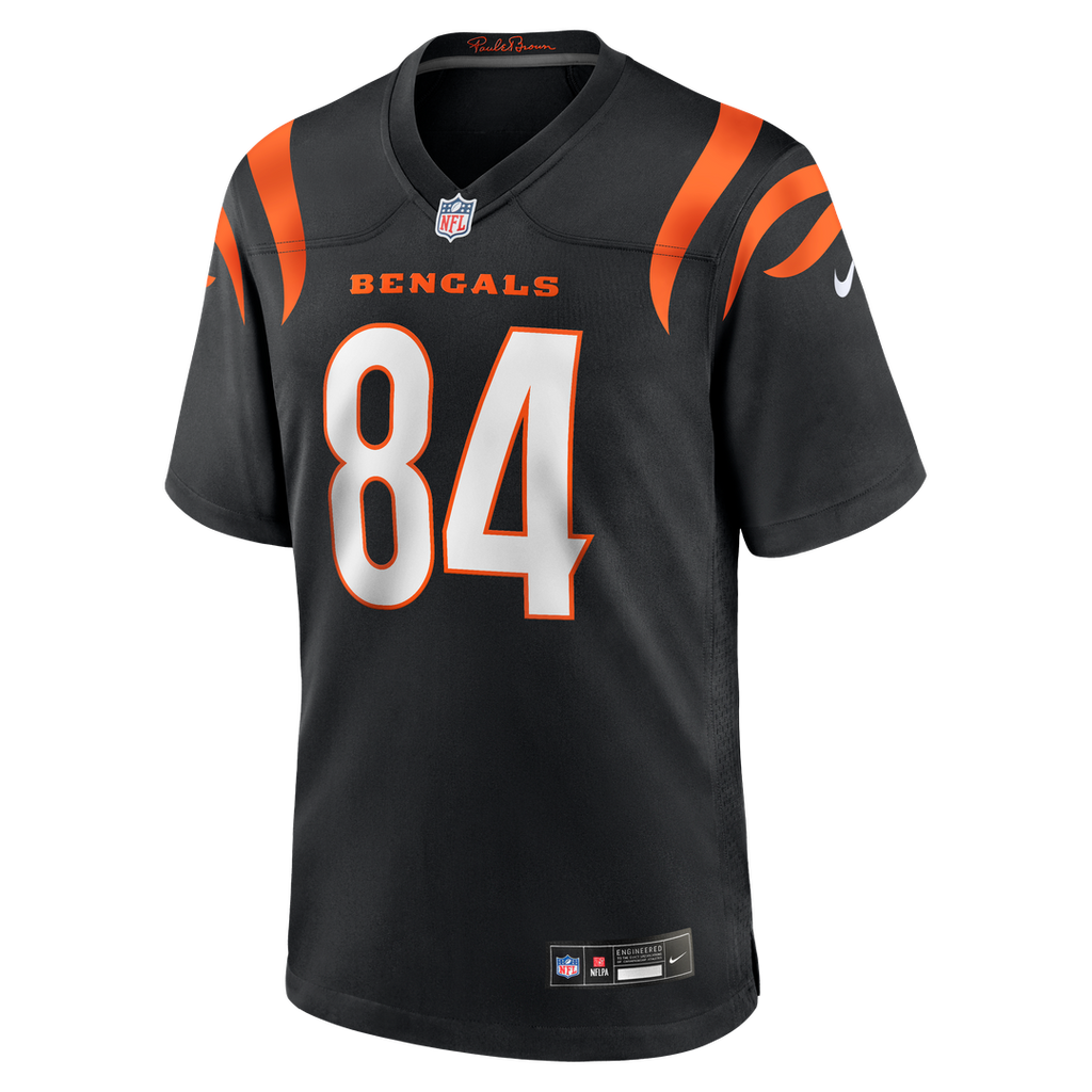 Cincinnati Bengals T. J. Houshmandzadeh Nike Black Team Retired Game Jersey