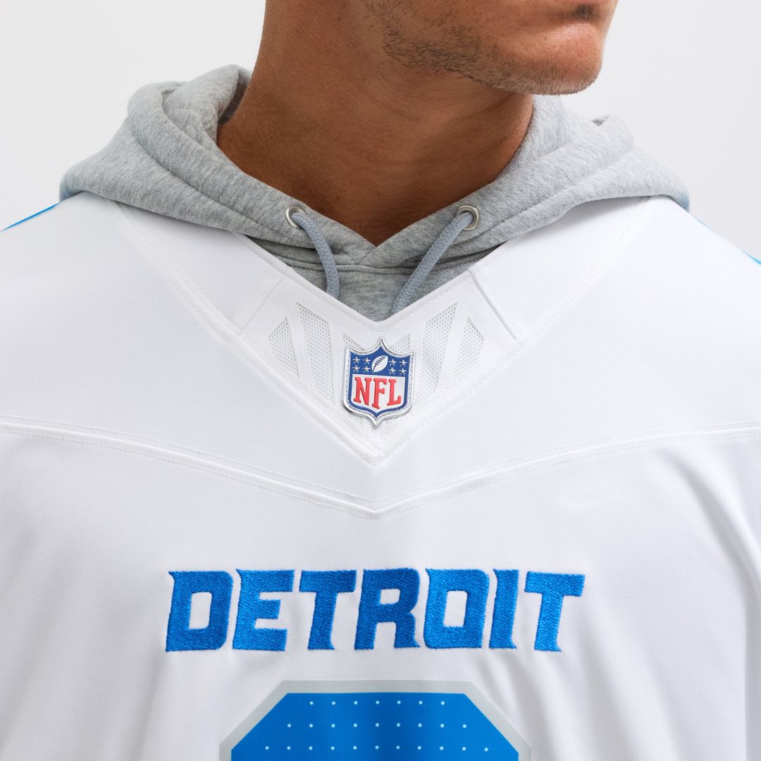 Detroit Lions Jahmyr Gibbs Nike Black 2nd Alternate Vapor FUSE Limited Jersey