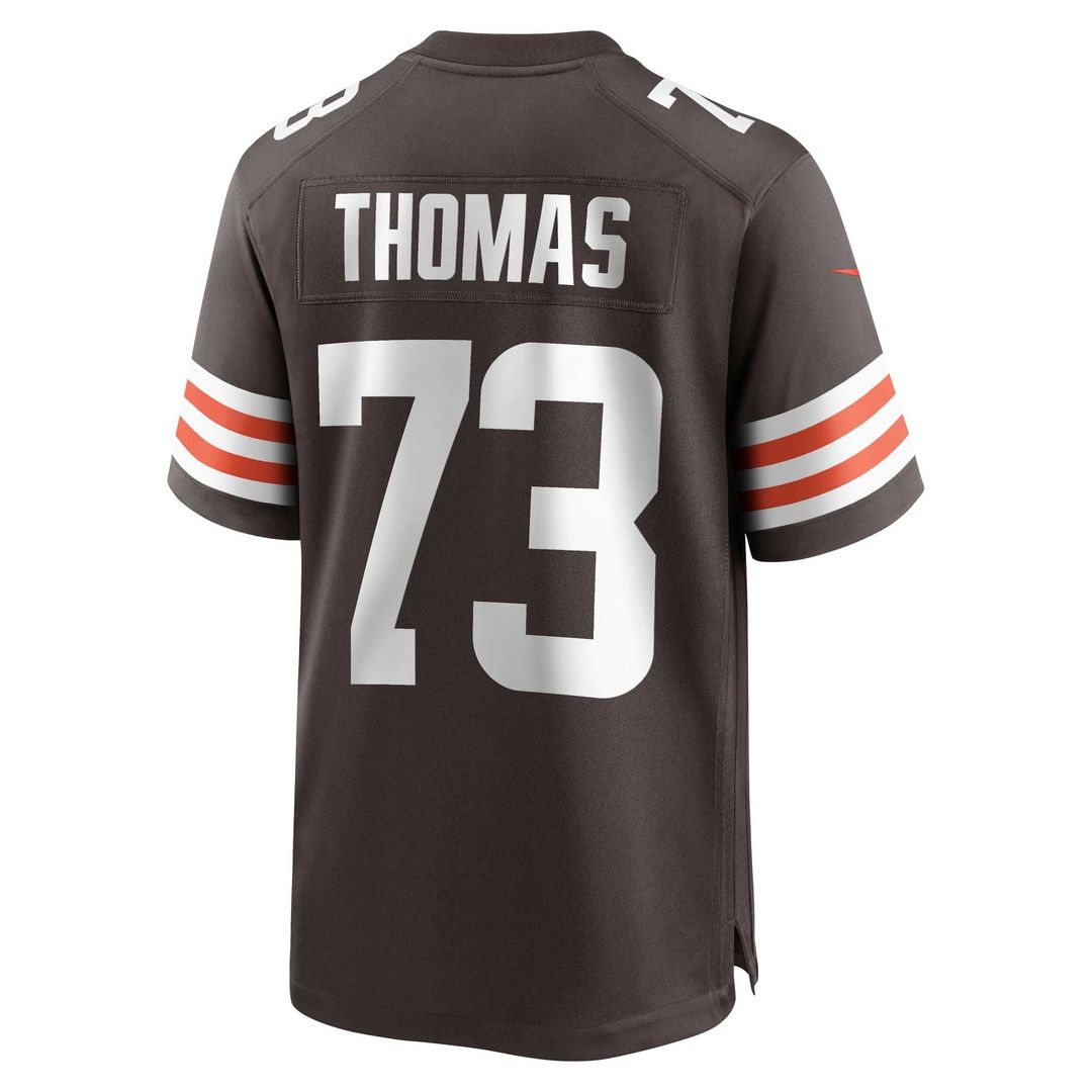 Cleveland Browns Joe Thomas Nike Brown Retired Game Jersey