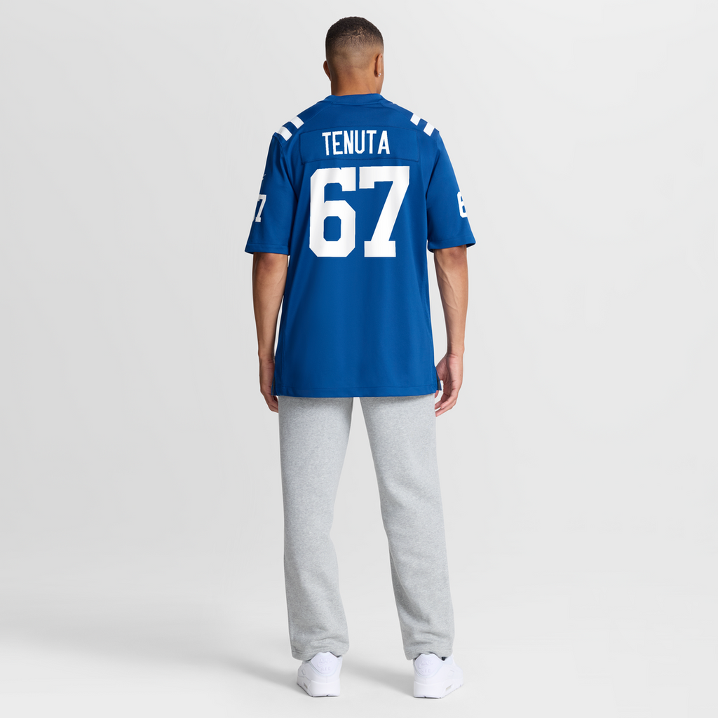 Indianapolis Colts Luke Tenuta Nike Royal Game Jersey