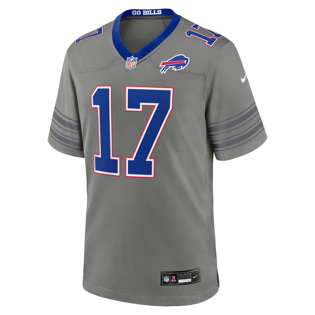 Buffalo Bills Josh Allen Nike White White Game Jersey